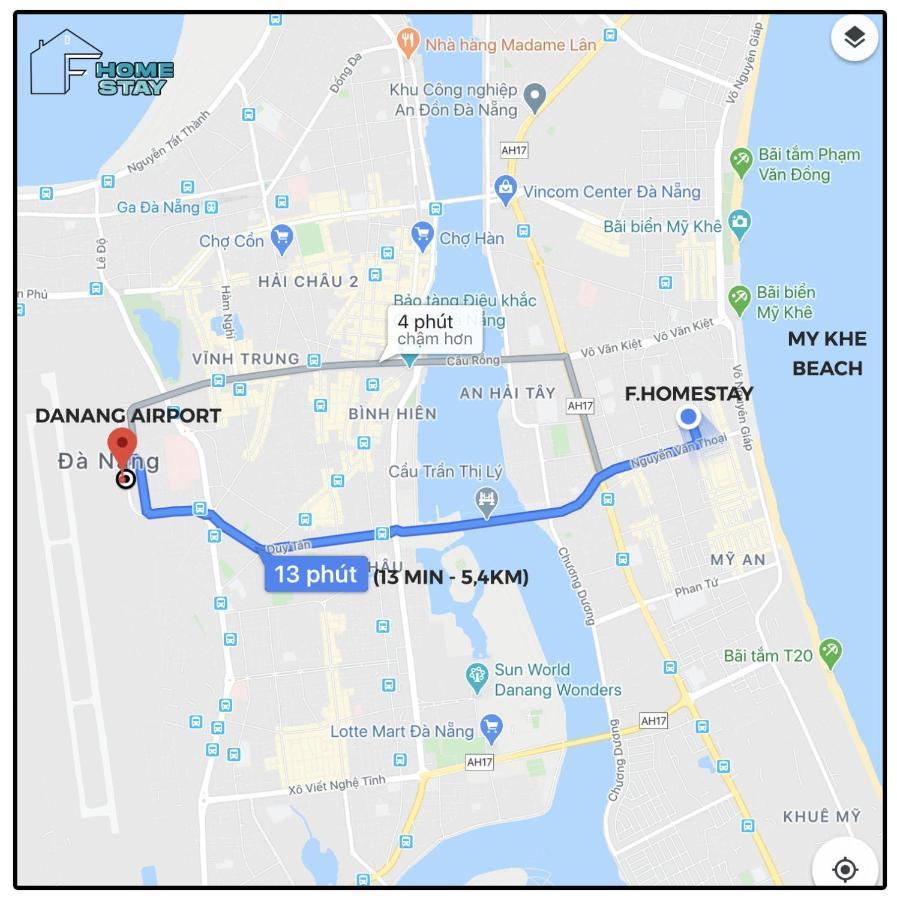 F.Home Modern & Art 3Br Near My Khe Beach 다낭 외부 사진